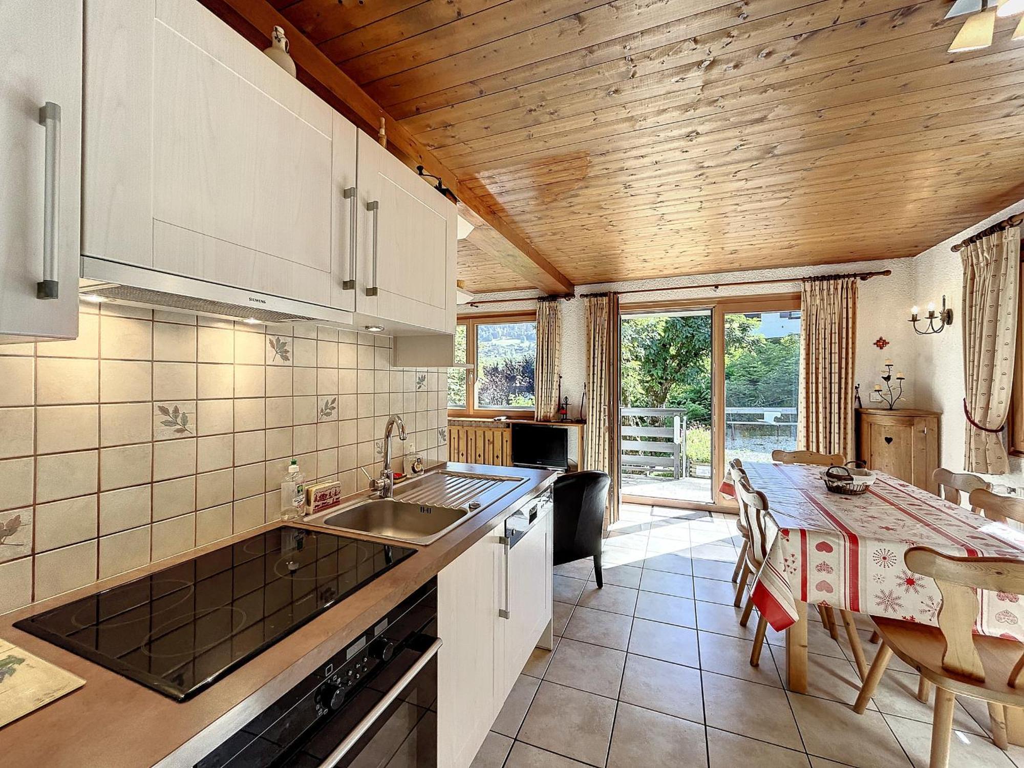 Bel Apt Au Centre De Combloux Avec Jardin, Balcon, Wifi Et Parking A 300M Des Commerces - Fr-1-560-52 Экстерьер фото